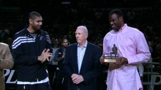 Popovich named NBA coach of the year [upl. by Johns681]