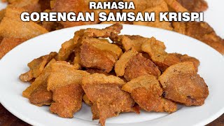 RAHASIA TERBONGKAR ‼️ SAMSAM BABI GORENG SUPER GURIH RENYAH DAN ENAK 😍 [upl. by Tilden170]