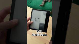 RIP My Kindle Oasis the Last Kindle with Page Turn Buttons shorts kindleoasis [upl. by Trixy]