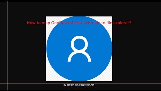 How to map OneDrive shared with me to file explorer [upl. by Bevash]