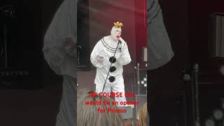 Puddles Pity Party opening for Primus in Pittsburgh metal clown [upl. by Louis]