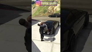 Surprising Franklin with Ford Mustang in GTA 5 rovinggamer gta5 [upl. by Oruasi]