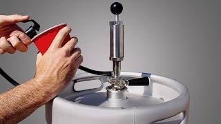 STOP Wasting Beer How to Tap a Keg with a Keg Pump the Right Way [upl. by Ailelc504]