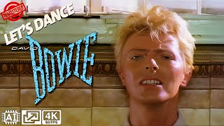 4K remastered DAVID BOWIE ▶ Lets Dance 1983 AI 🆙 Videoclip [upl. by Jarnagin]