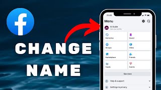 How to Change Name on Facebook [upl. by Brittain763]