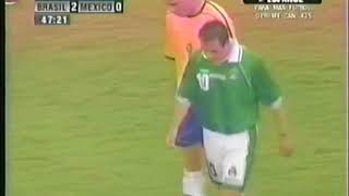 Cuauhtémoc Blanco vs Brasil Copa América 1999 [upl. by Huey]