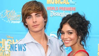 Vanessa Hudgens and Zac Efrons On Set ROMANCE Explored in Upcoming High School Musical BookE News [upl. by Adnilema]