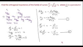 Orthogonal Trajectories [upl. by Terrill]