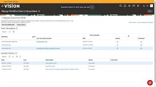 BPM Workflow Rules in Spreadsheet  Oracle Fusion ERP [upl. by Ecinahs82]