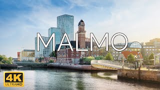 Malmo Malmö Sweden 🇸🇪  4K Drone Footage [upl. by Lange404]