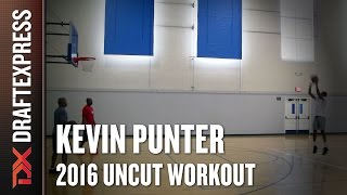 Kevin Punter 2016 Uncut Workout 37 minutes  Draft Express [upl. by Harald37]