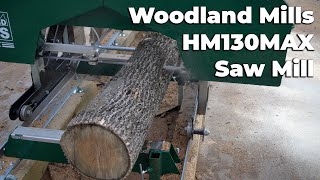 Woodland Mills HM130MAX Saw Mill [upl. by Egduj495]