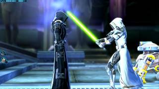 SWTOR  Jedi Knight  Act 3  Killing the EmperorDark Side [upl. by Eirret876]