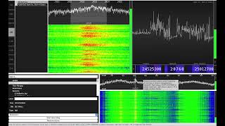 Locate Power Line noise use RTLSDR dongle CubicSdr and a laptop Find the worst freq noise on AM [upl. by Kelsi]