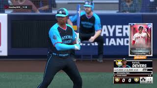 RAFAEL DEVERS HOME RUN  MLB THE SHOW 24  BASEBALL homerun yt fyp foryou baseball capcut [upl. by Iago]