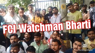 FCI Watchman Punjab amp Haryana Bharti 2023 Live Video Delhi Headquarters [upl. by Ylrak]