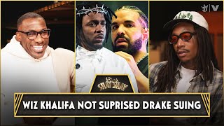 Wiz Khalifa On Drake Suing “Sound like a Drake move to me I’m not surprised”  CLUB SHAY SHAY [upl. by Radu]