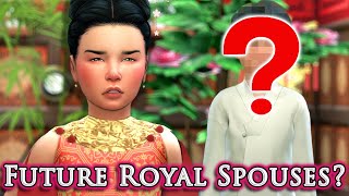 FUTURE ARRANGED ROYAL MARRIAGES  The Sims 4 The Royal Family  S2 Part 93 [upl. by Rochus742]