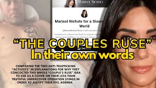 “THE COUPLE’S RUSE” TIM BALLARD amp SCIENTOLOGIST MARISOL NICHOLS EXPLAIN [upl. by Hamil]