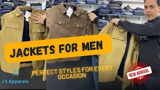 Men’s Jacket Trends 2024 Perfect Styles for Every Occasion [upl. by Oinotna940]