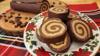 Chocolate Peanut Butter Fudge Pinwheel  Only 3 Ingredients  No Fail Recipe  The Hillbilly Kitchen [upl. by Esyak]