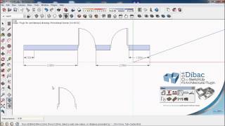 2014 DIBAC FOR SKETCHUP TUTORIAL 003A PLACE DOORS [upl. by Ulu33]