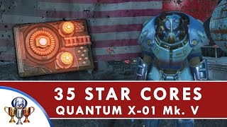 Fallout 4 Nuka World  All 35 Star Cores Locations amp Quantum X01 Mk V Power Armor Star Control [upl. by Aggarwal]