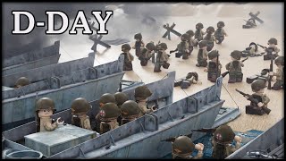 LEGO WW2 BATTLE DDAY NORMANDY LANDINGS [upl. by Naggem350]