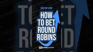 Round Robin Bet Explained How to WIN Round Robin Bets  Sports Betting Tips amp Tricks 2024 [upl. by Peirsen]