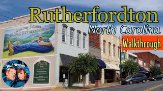 Rutherfordton North Carolina  Cool shops antiques amp restaurants  Downtown Walkthrough [upl. by Kampmann]