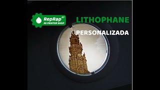 Lithophane personalizada com 3dprocks Simplify 3D e Blender [upl. by Seraphina835]