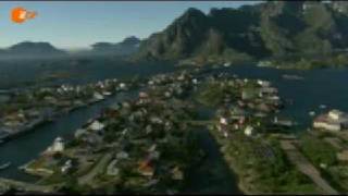 Norway by helicopter  fly across the most beautiful parts of the northern coast [upl. by Adnilym]