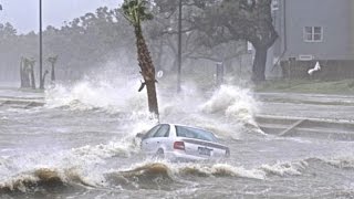 Hurricane Cyclone Hudhud Landfall amp Hits Visakhapatnam India  Indian Storm 10122014 REBLOPCOM [upl. by Gyasi154]