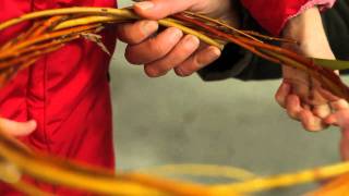 Lets Go Outside  How to make a willow wreath [upl. by Asiram]