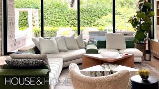 Interior Design Tour A Palm SpringsInspired MidCentury Modern Home [upl. by Appolonia]