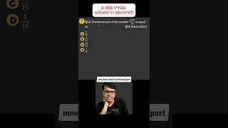 3 JEE PYQs solved in seconds Finding Remainder jeemains [upl. by Nylknarf266]