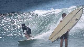 Surfing a Firewire Machado Seaside amp Beyond in Malibu  Quick Test [upl. by Ykvir581]