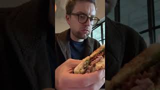 Food blogger has public freak out vlogger comedy sketch [upl. by Eiznekam]