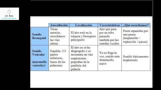 Ruidos Respiratorios normales Explicacion  Auscultacion Semiologia [upl. by Adora]