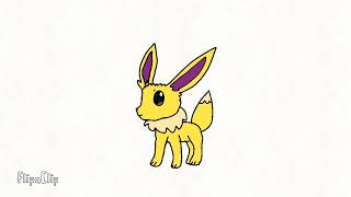 Eevee evolves into Jolteon [upl. by Eidnas846]