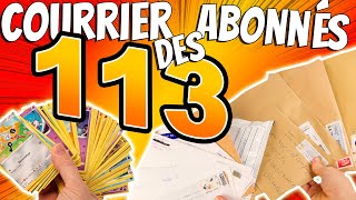 Le Courrier des Abonnés Episode 113 des lettres du monde entier [upl. by Hsetirp566]