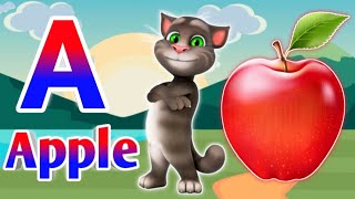 ABC Phonic Song  A for Apple Toddler Learning Video Songs  Alphabet Song for kids  Kids Cartoon [upl. by Nhguahs]