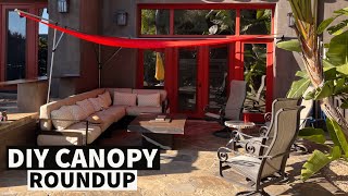 10 DIY Canopy amp Sunshade Ideas [upl. by Coopersmith]