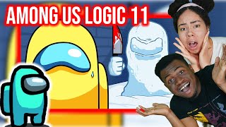 GameToons Among Us Logic 11  Cartoon Animation  REACTION [upl. by Milas]