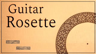 Making a Rosette for a Romantic Guitar  Christian Crevels Handmade Guitars [upl. by Nnylahs940]