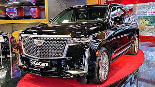 2022 Cadillac Escalade ESV Platinum  Ultra Big FullSize Luxury SUV  Interior Exterior Sound [upl. by Ming]