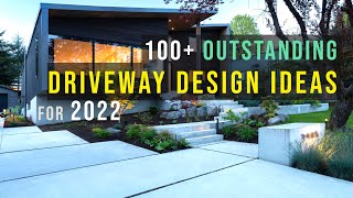 100 Best Modern Driveway Design Ideas for workable Budget amp Curb Appeal l 2022 [upl. by Quinlan]