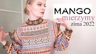 🔴 MIERZYMY MANGO 🔴 WYPRZEDAŻE ZIMA 2022 TRY ON HAUL [upl. by Krause]