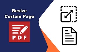 How to resize certain pages in PDF XChange Editor [upl. by Atteselrahc]