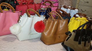 DOONEY AND BOURKE HANDBAG COLLECTION HAUL OVER TIME dooneyandbourke collection [upl. by Yenial]